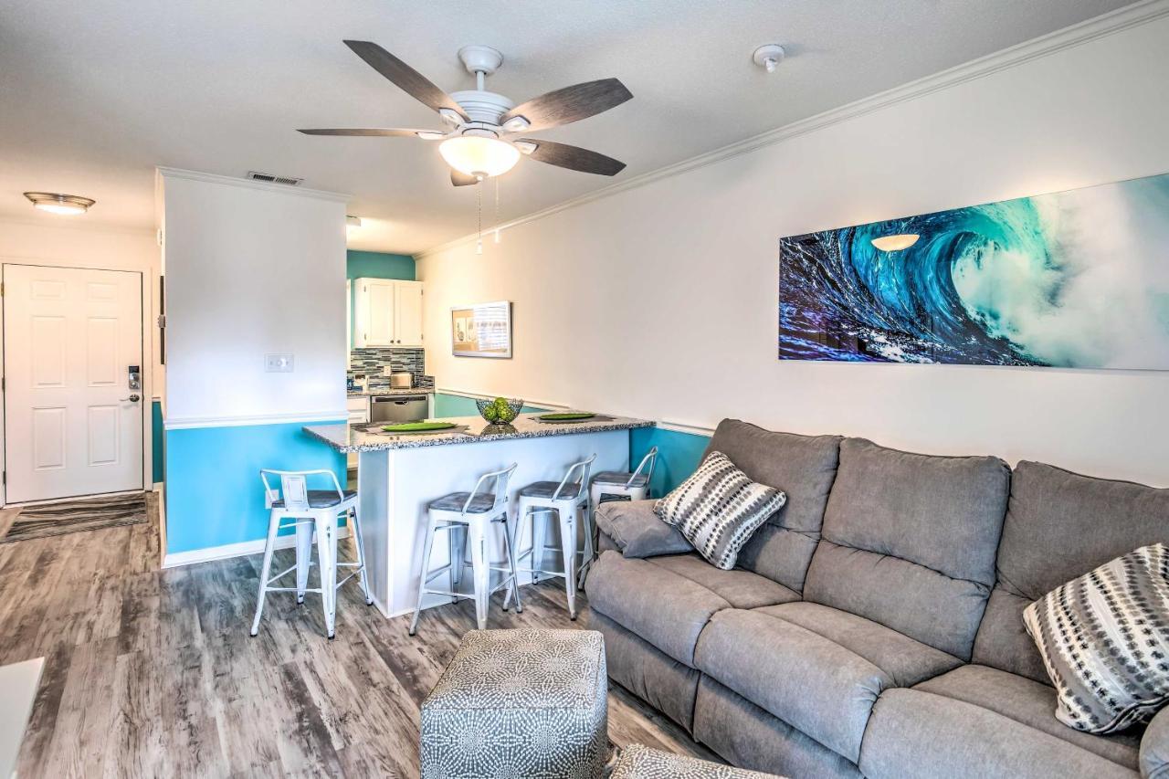 Surfside Beach Escape With Pool - Walk To Ocean! Myrtle Beach Buitenkant foto