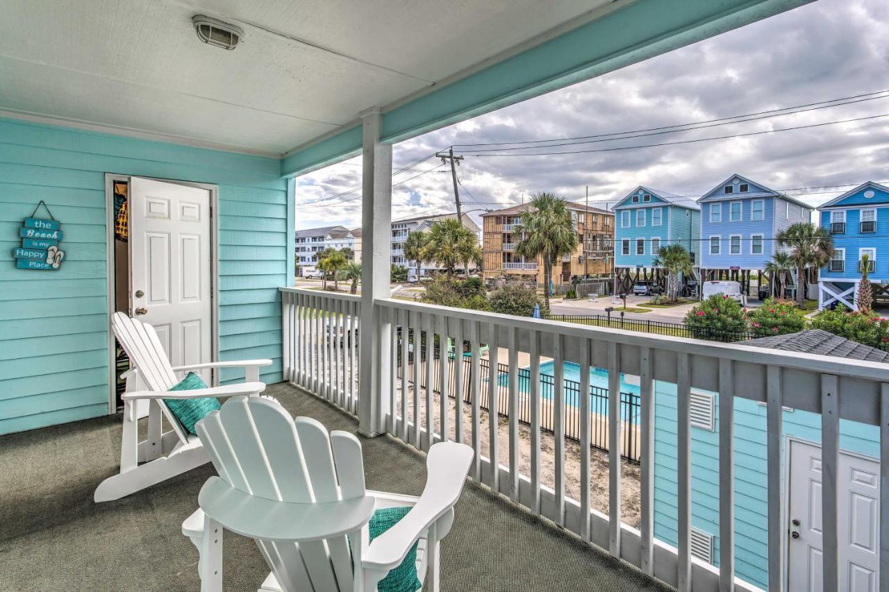 Surfside Beach Escape With Pool - Walk To Ocean! Myrtle Beach Buitenkant foto