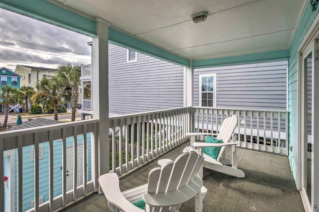 Surfside Beach Escape With Pool - Walk To Ocean! Myrtle Beach Buitenkant foto
