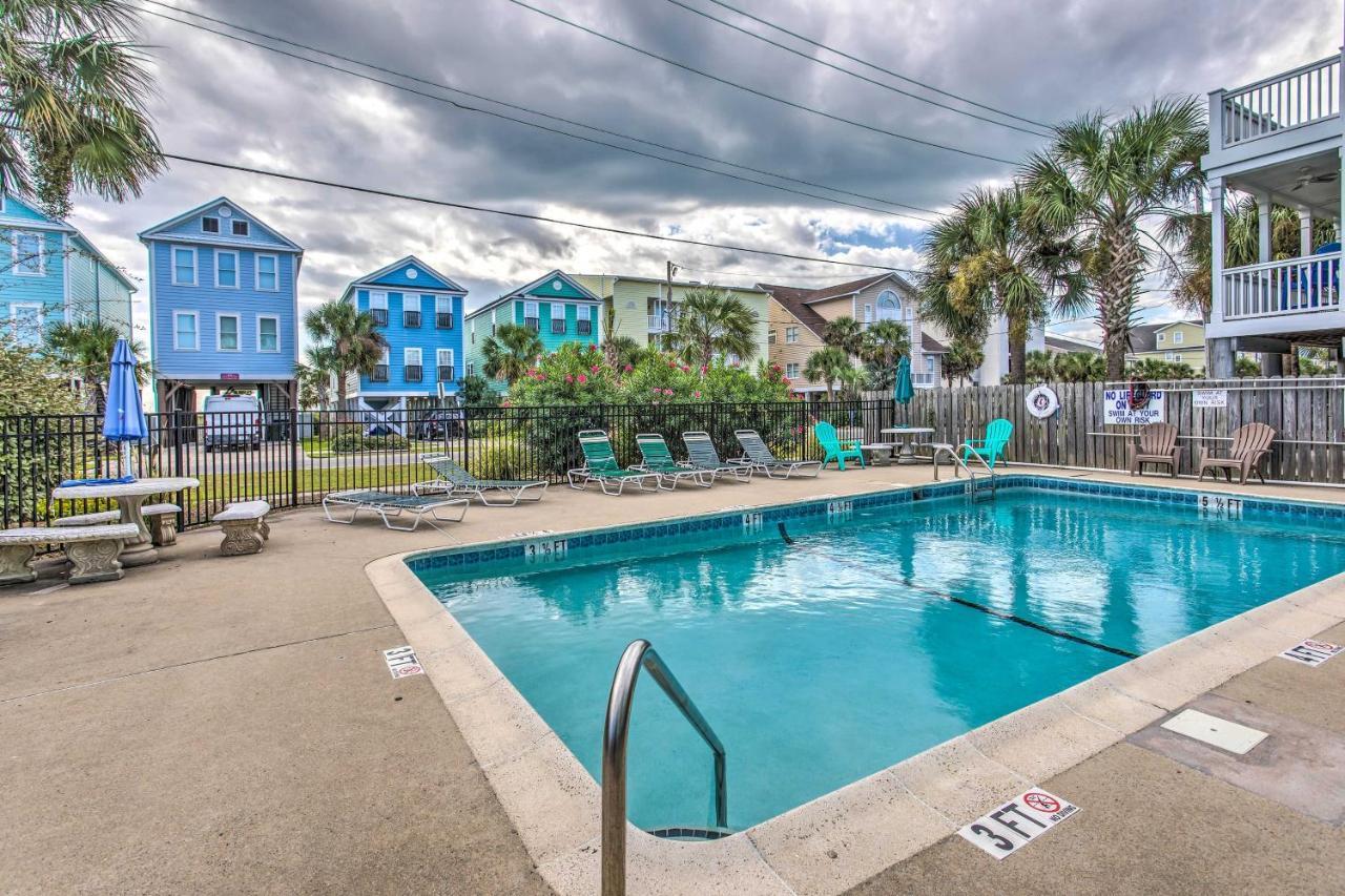 Surfside Beach Escape With Pool - Walk To Ocean! Myrtle Beach Buitenkant foto